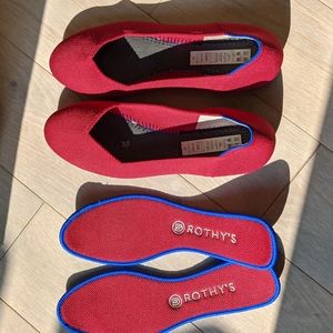 Rothy's rounded toe flats LIKE NEW